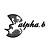 ALPHA-Bのロゴ